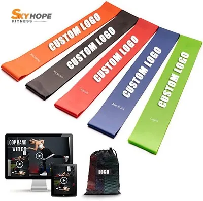 Pętle z elastycznymi taśmami odpornymi na lateks